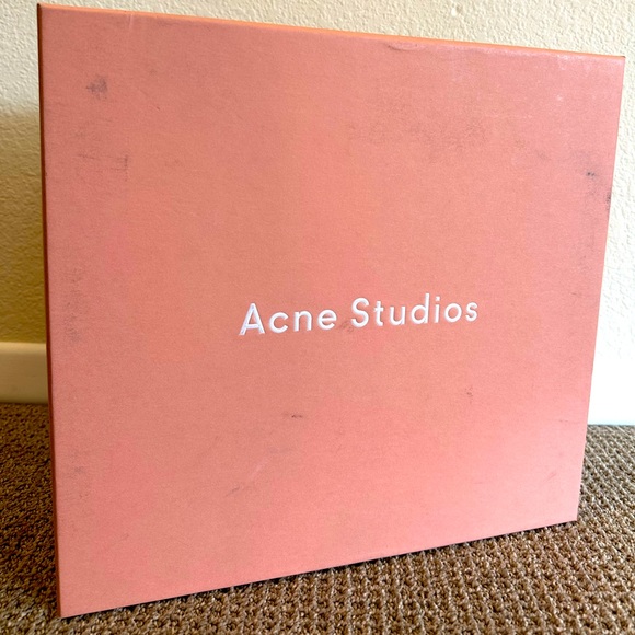 Acne Tan Suede Ankle Boots size 10 - Picture 5 of 5